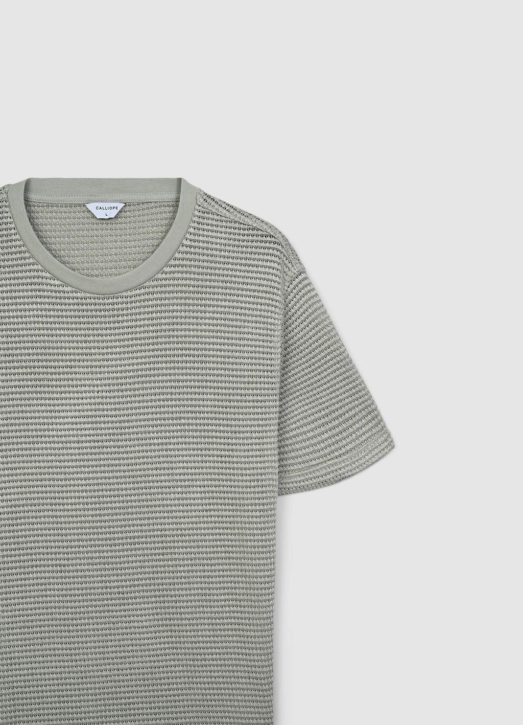 T-shirt tessuto lavorato