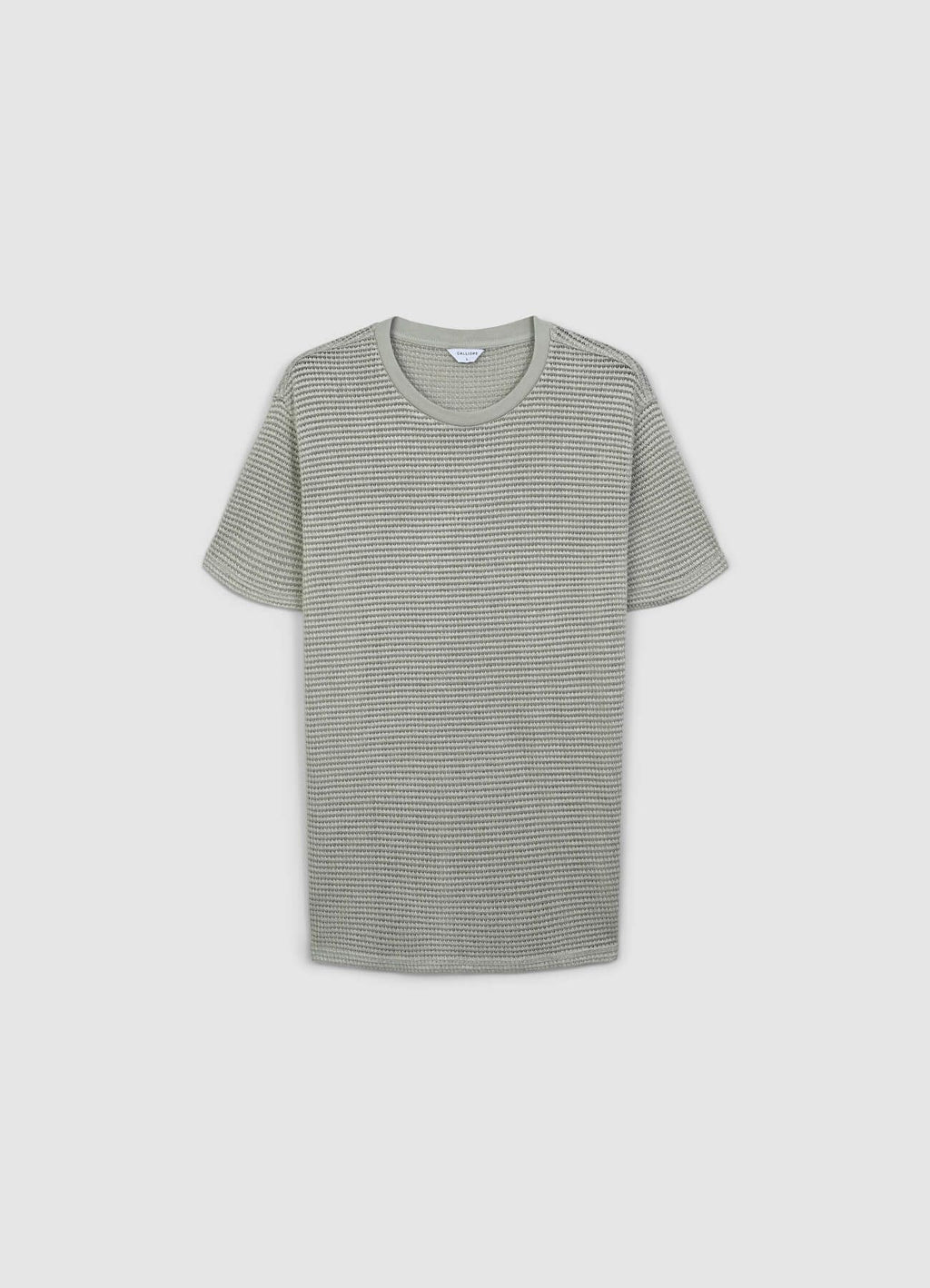 T-shirt tessuto lavorato