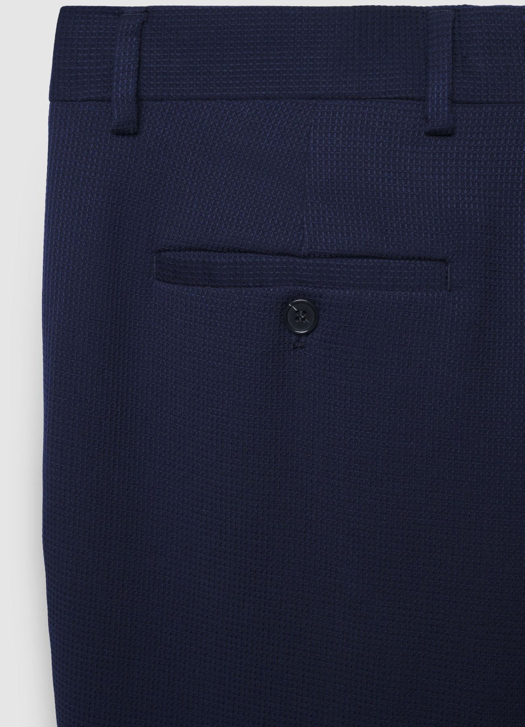 Pantaloni tessuto operato