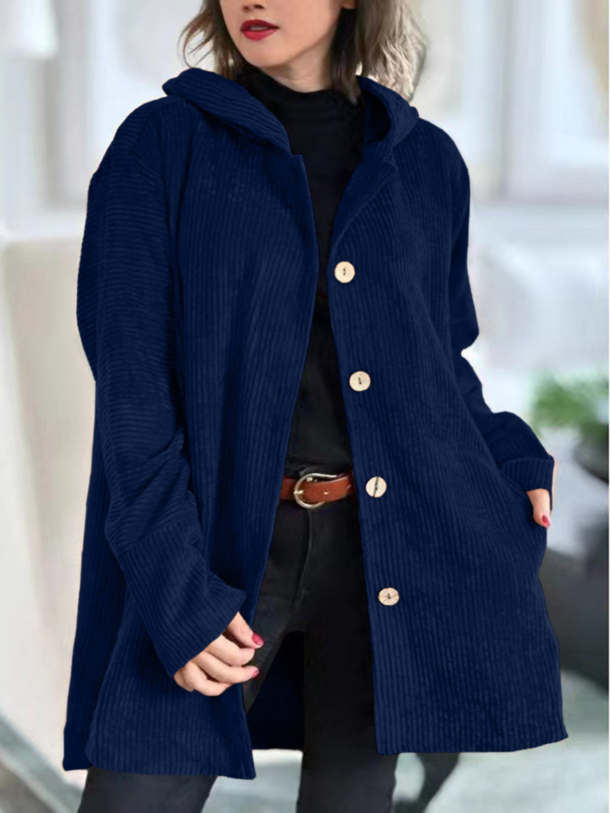 Cordia | Giacca con Cappuccio Confortevole da Donna