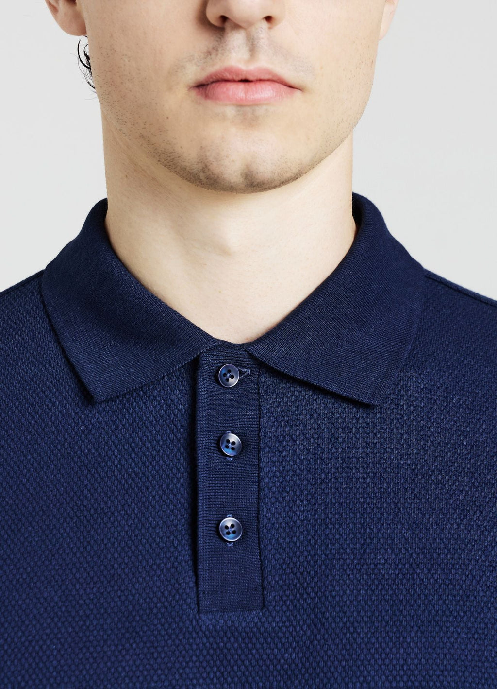 T-shirt polo 3 bottoni