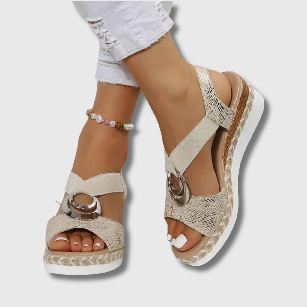 Ophélia | Sandali Comfort con Cinturino Regolabile