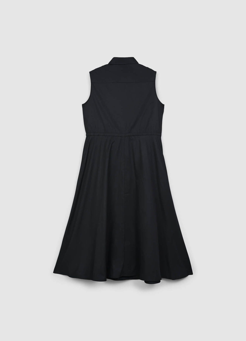 Vestito lungo smanicato