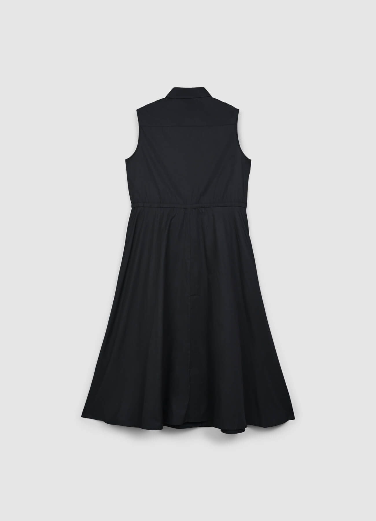 Vestito lungo smanicato