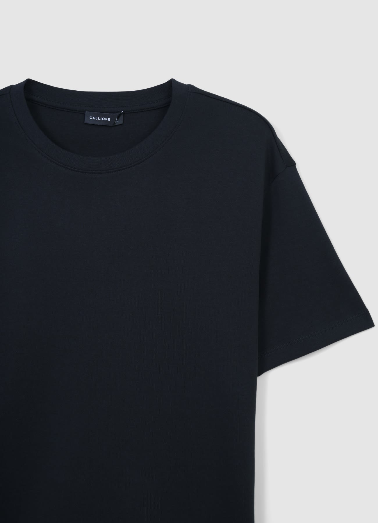 T-shirt girocollo in cotone