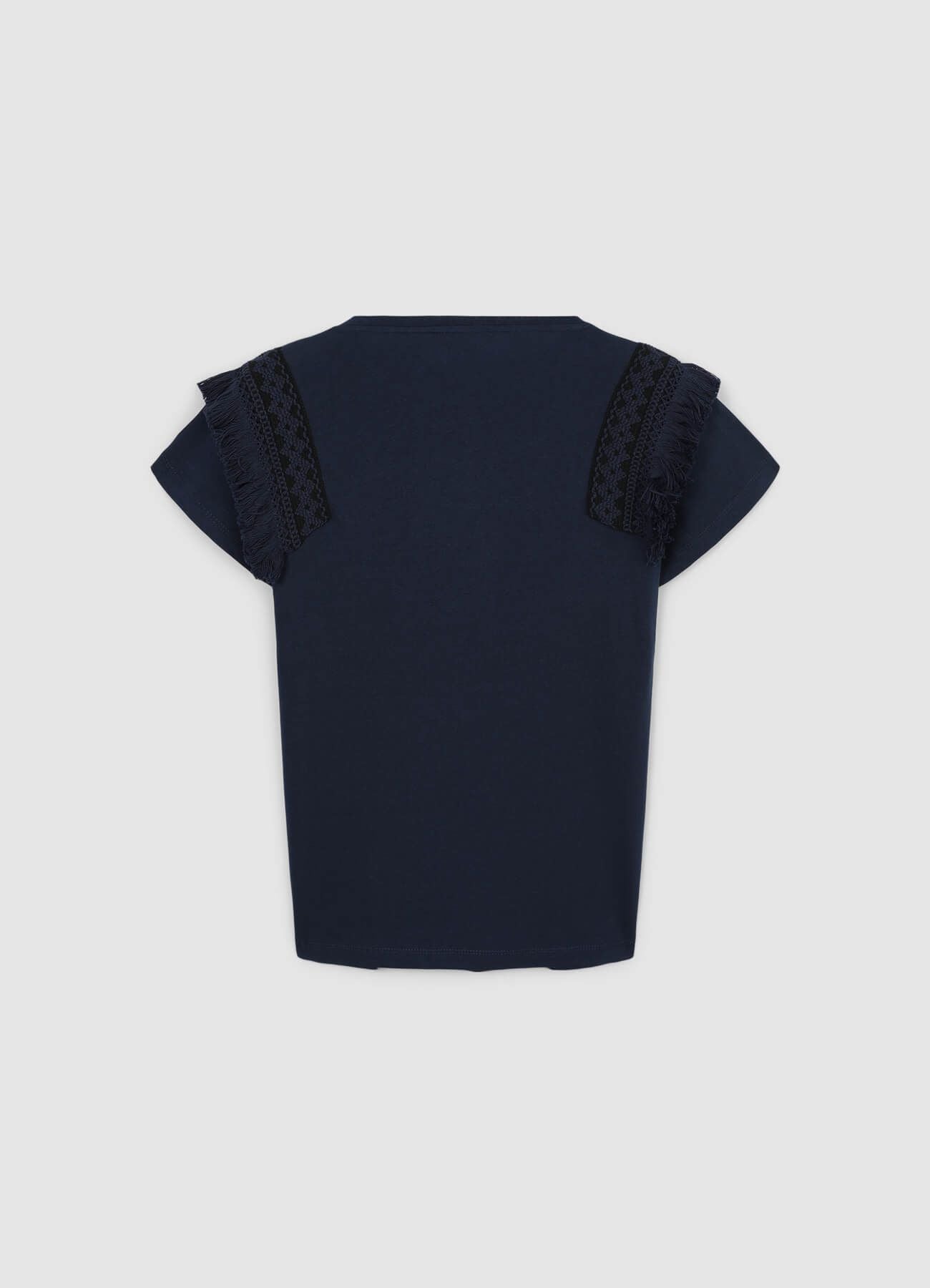 T-shirt passamaneria bicolore