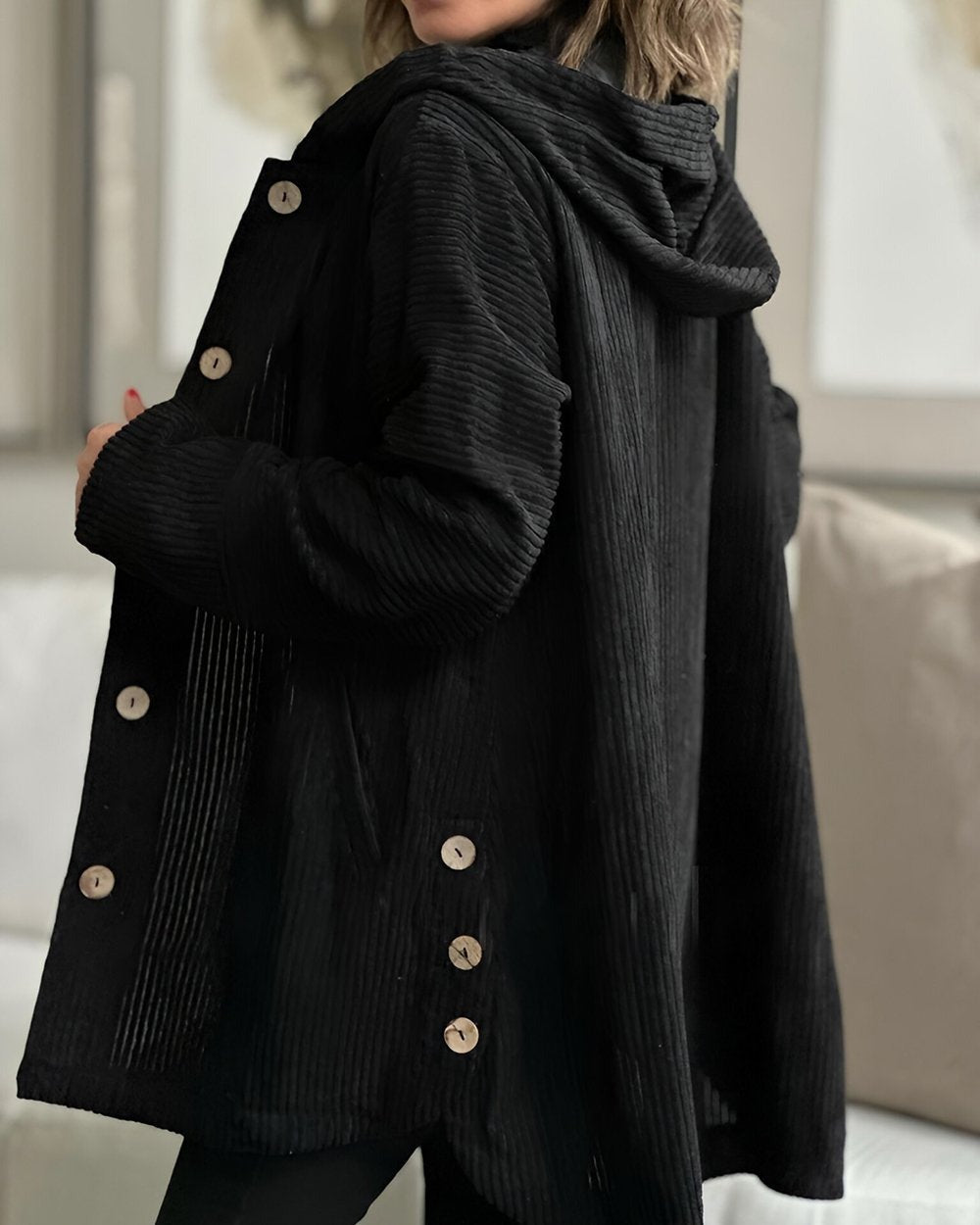 Cordia | Giacca con Cappuccio Confortevole da Donna