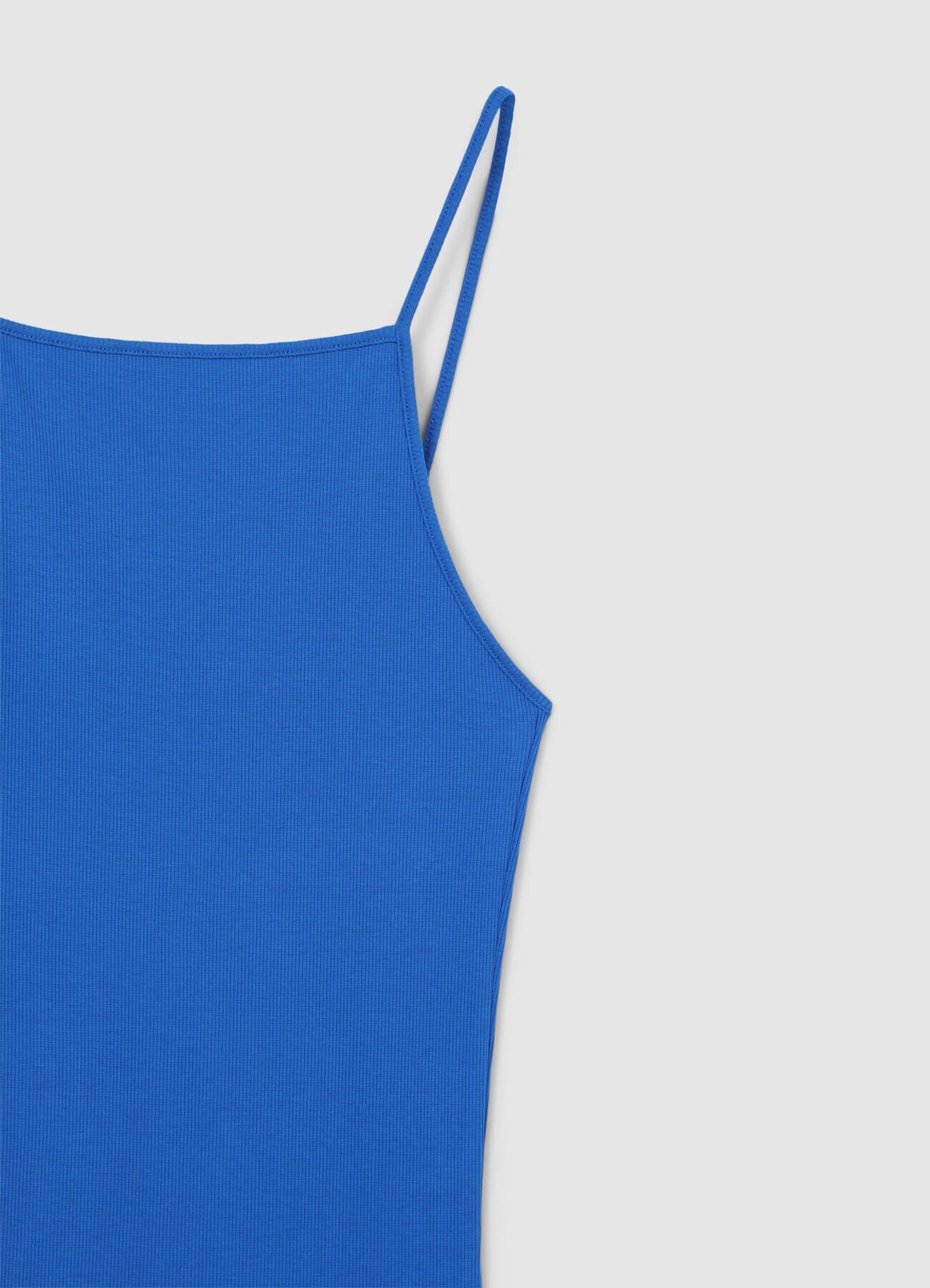 Vestito lungo a costina