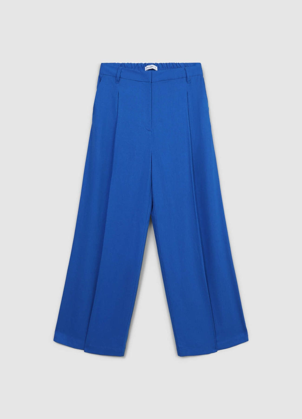 Pantaloni a palazzo misto lino