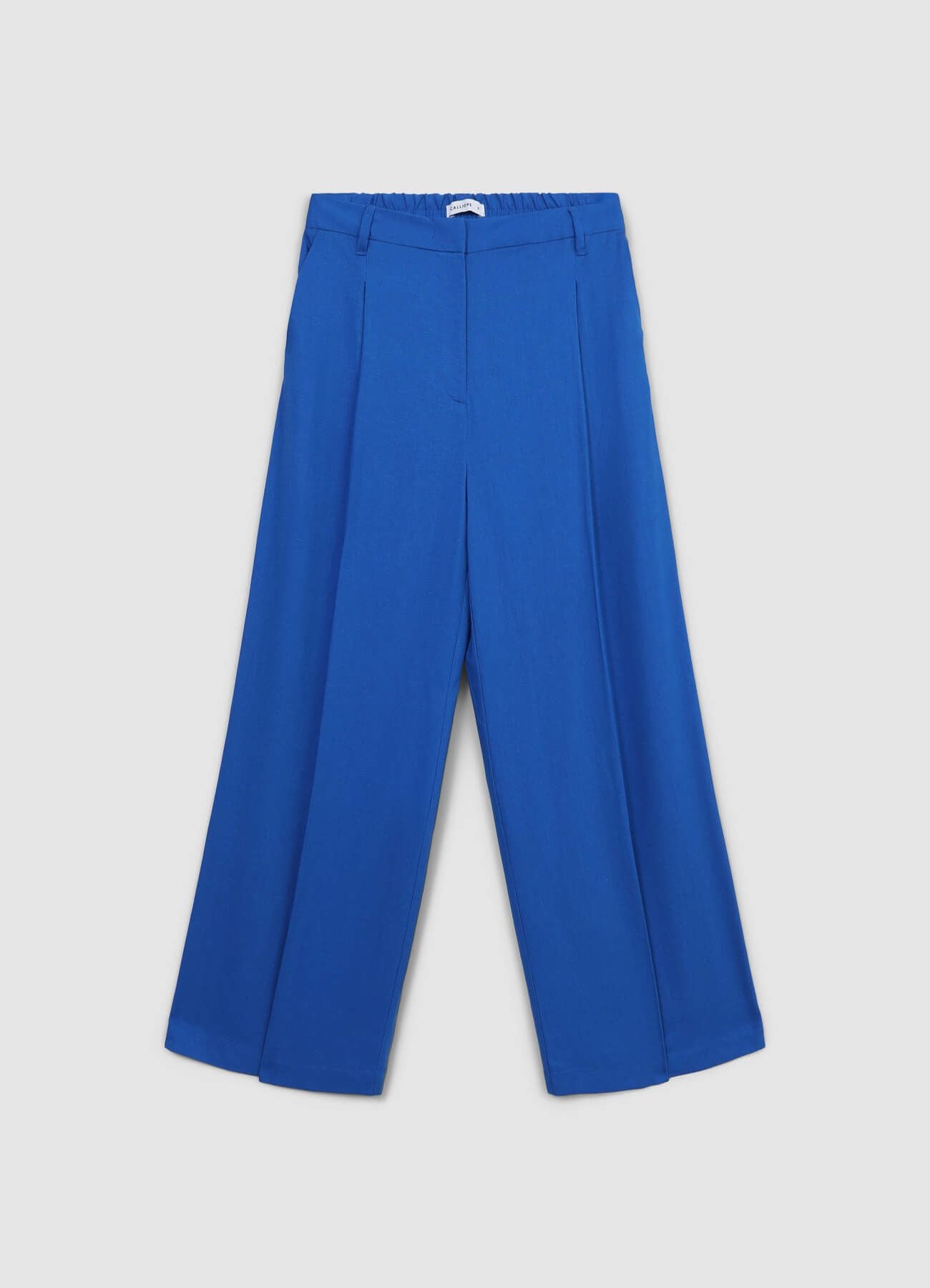 Pantaloni a palazzo misto lino