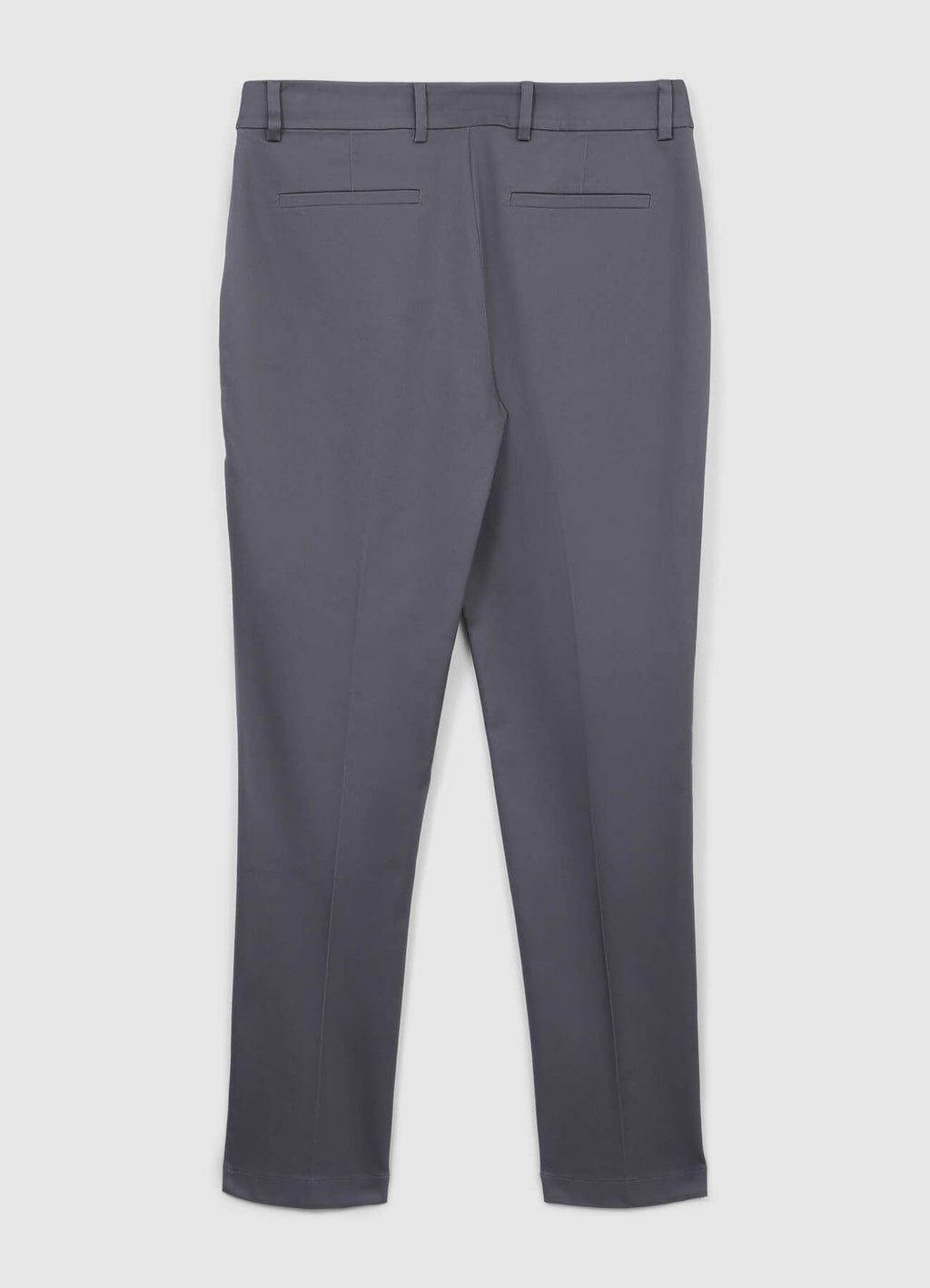Pantaloni rasatello tinta unita