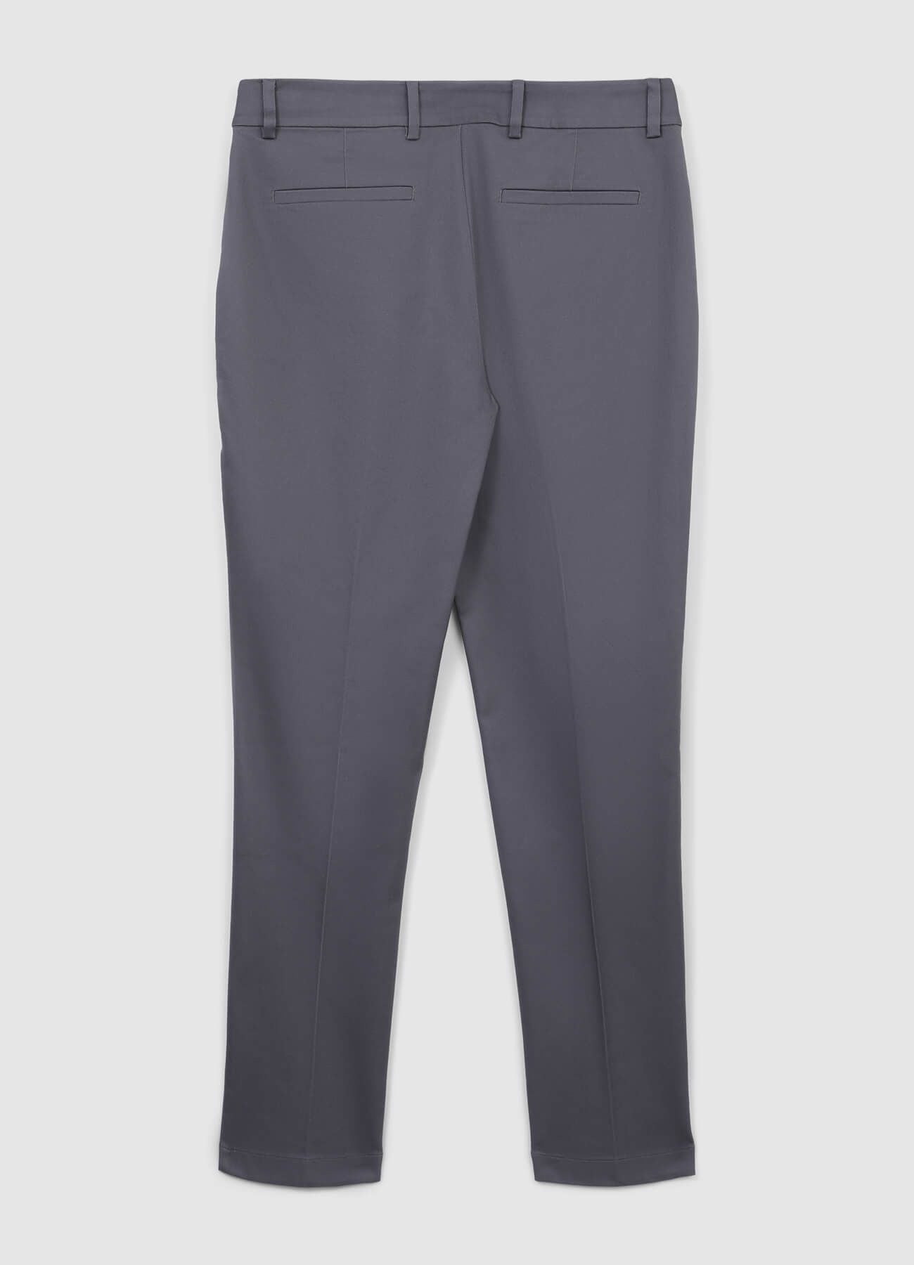 Pantaloni rasatello tinta unita