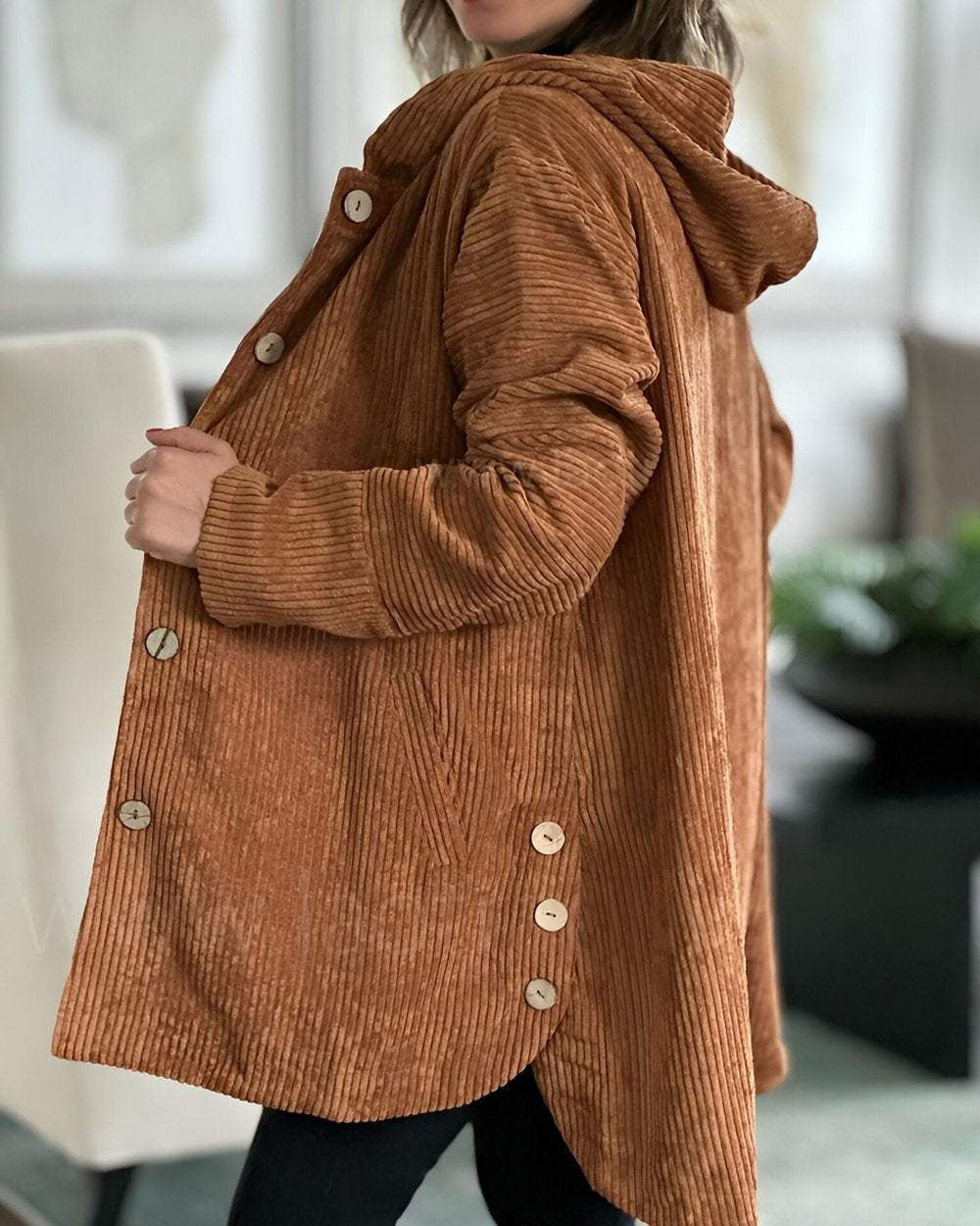 Cordia | Giacca con Cappuccio Confortevole da Donna