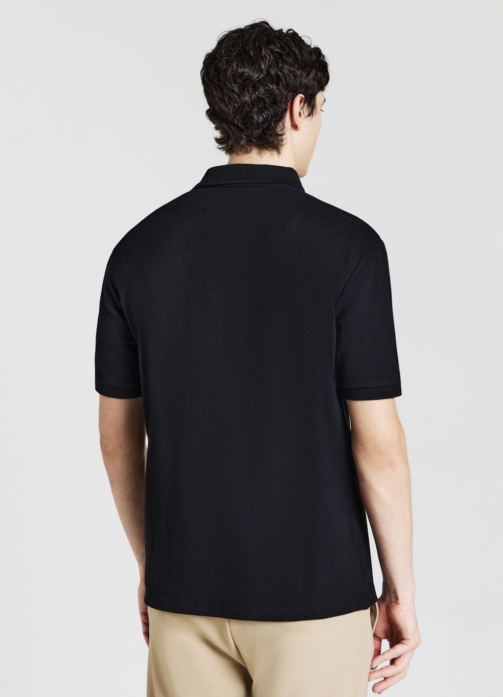T-shirt polo 3 bottoni