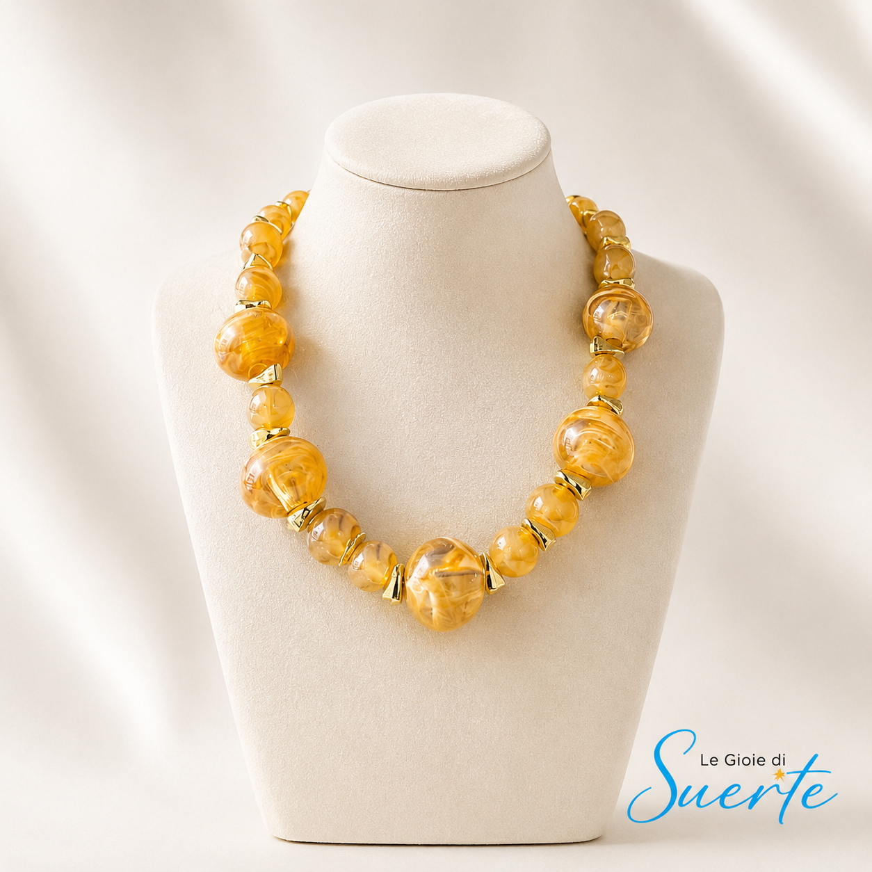 Collana Golden Honey