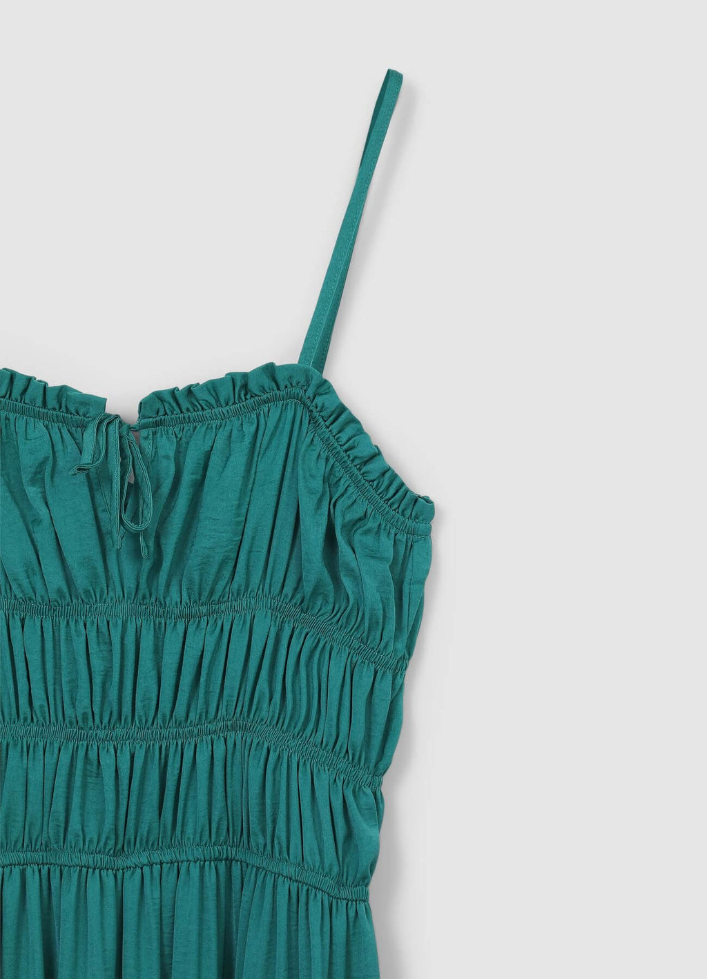 Vestito lungo punto smock