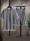Enzo Waffle Knit Lounge Set