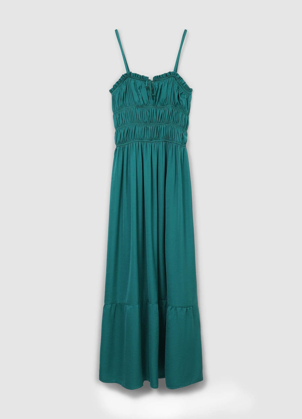 Vestito lungo punto smock