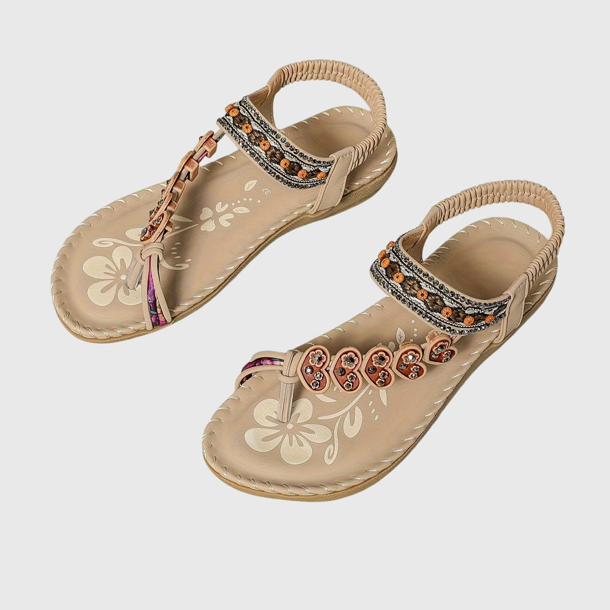 Briar | Sandali Comfort con Dettaglio Ricamato