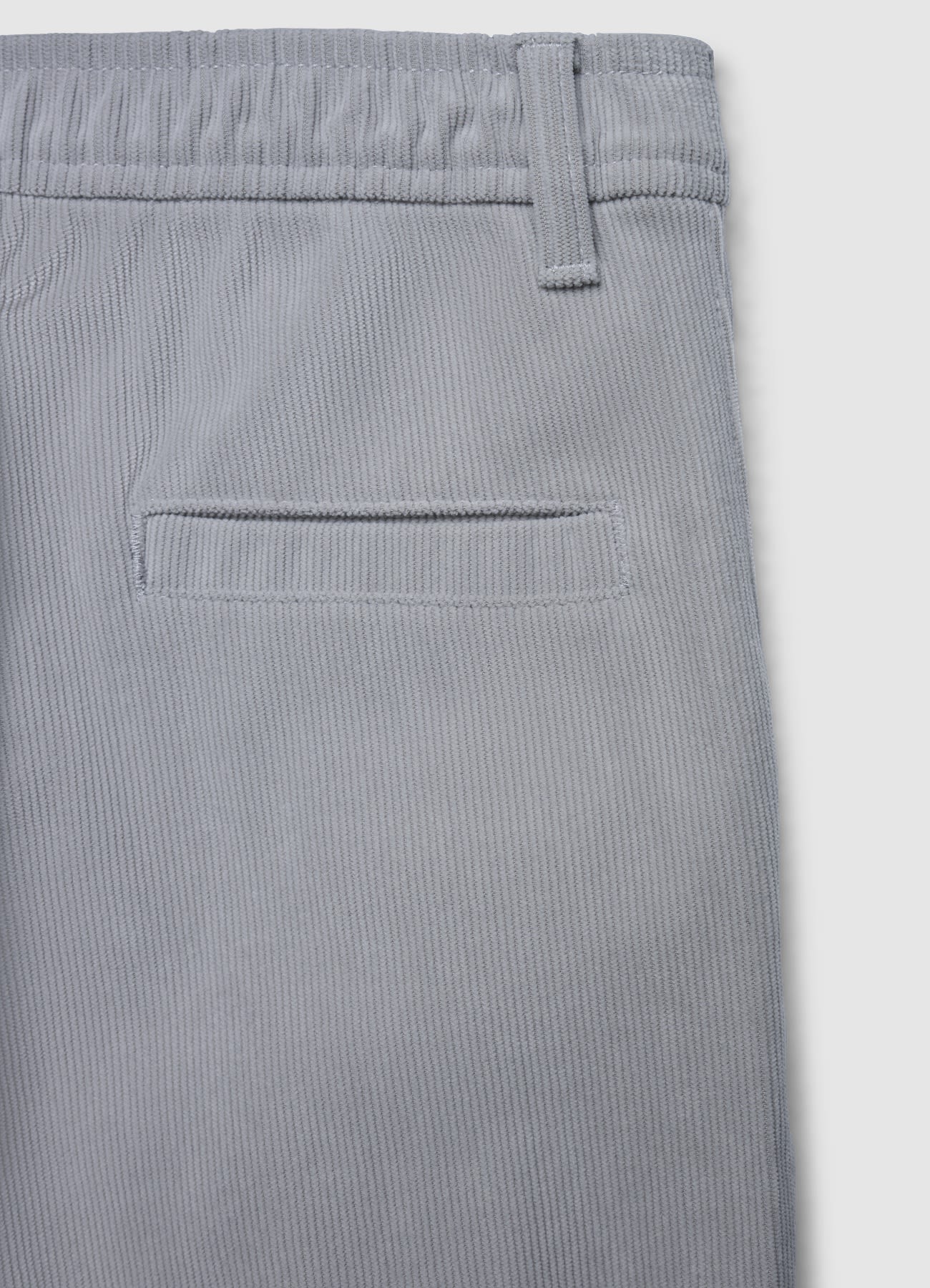 Pantaloni effetto velluto a coste