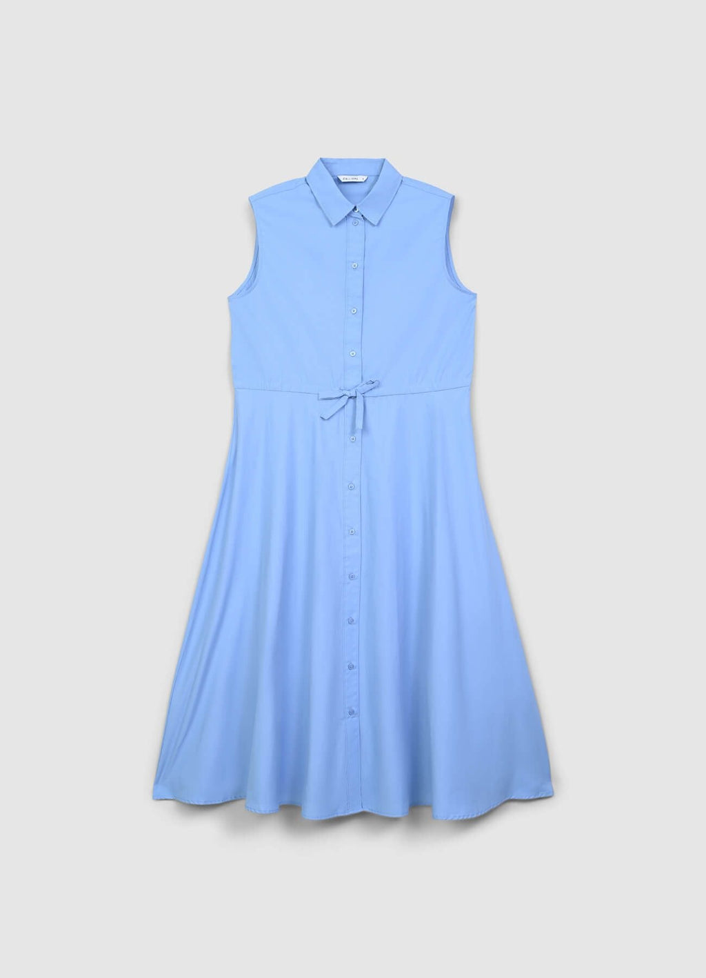 Vestito lungo smanicato
