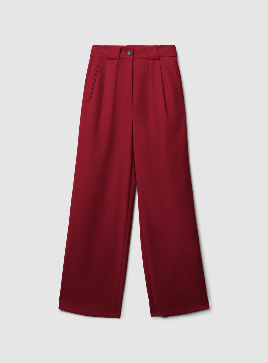 Pantaloni palazzo con pince