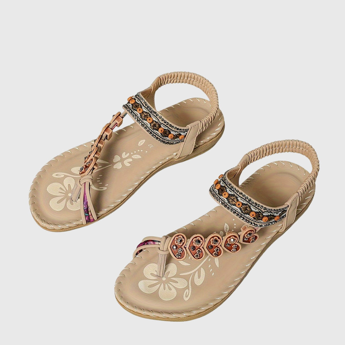 Briar | Sandali Comfort con Dettaglio Ricamato