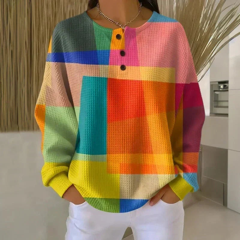 Clementina | Maglione Goffrato a Doppio Strato