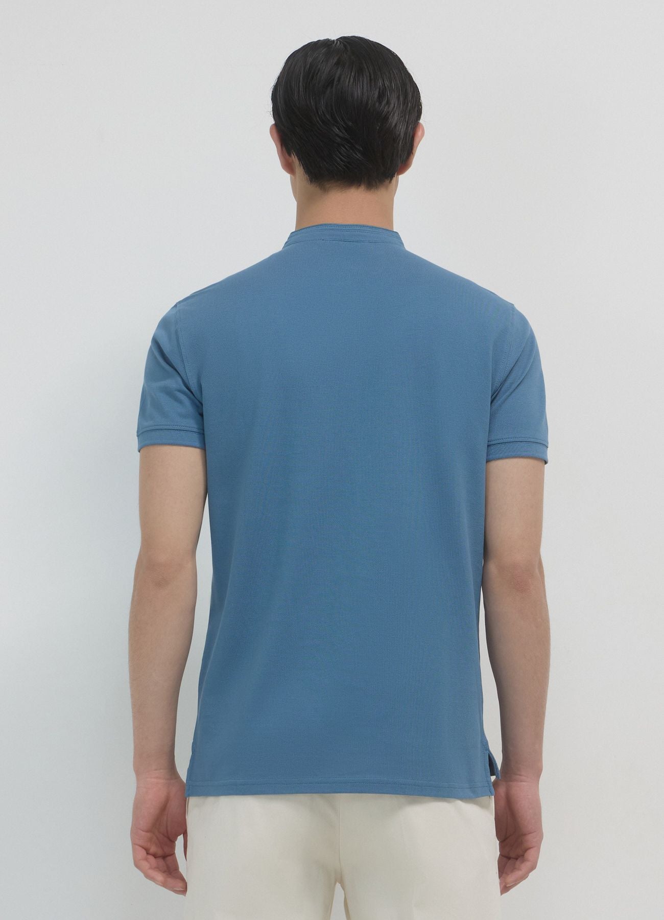 T-shirt coreana tinta unita