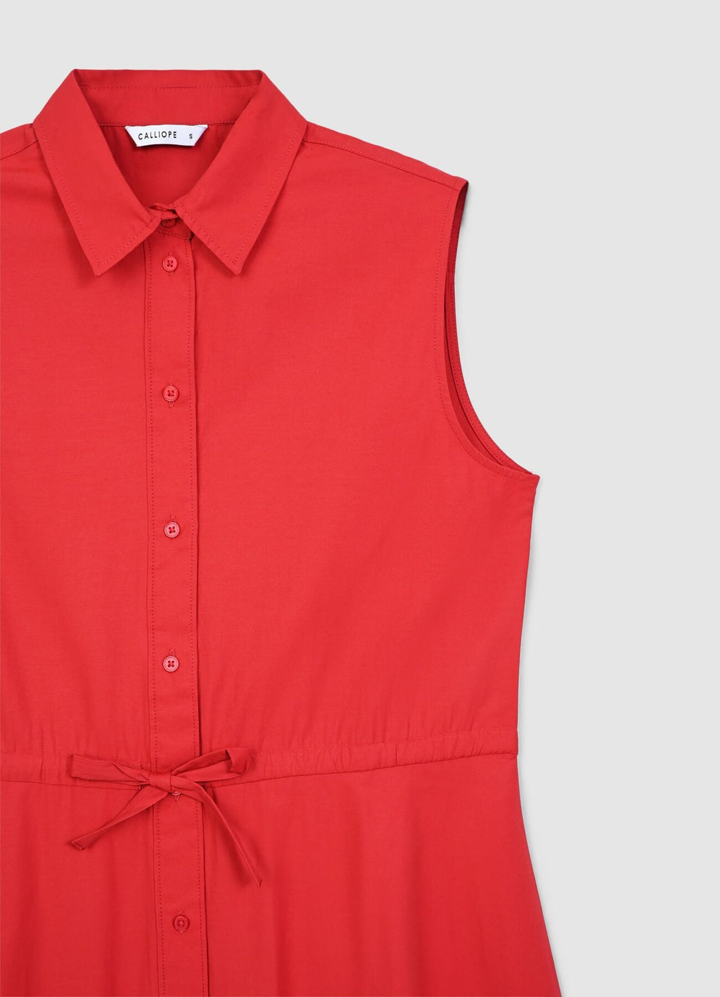 Vestito lungo smanicato