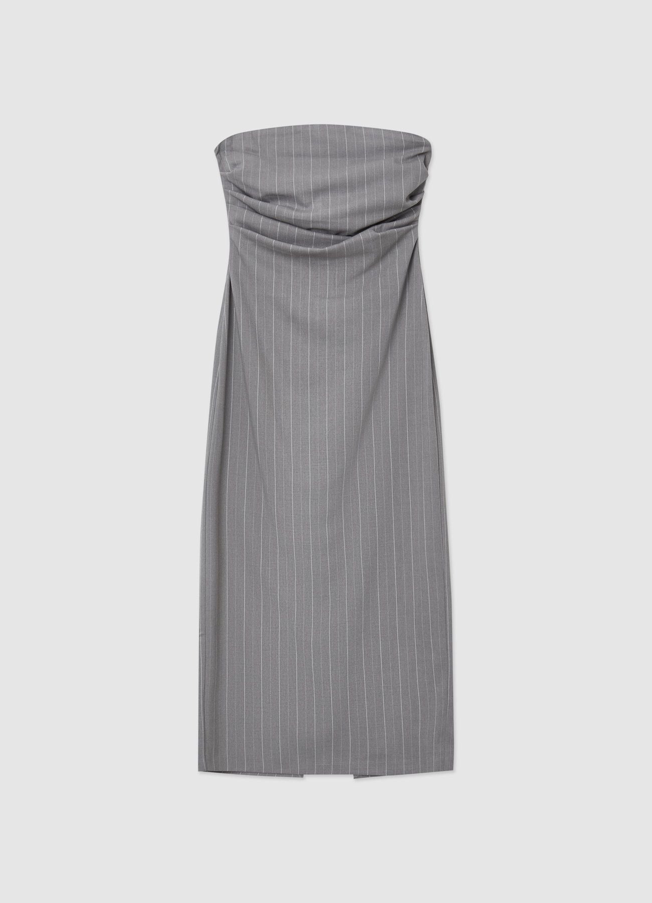 Vestito fascia fantasia gessata