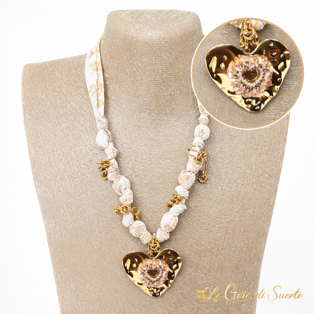 Collana  Cuore Lumière
