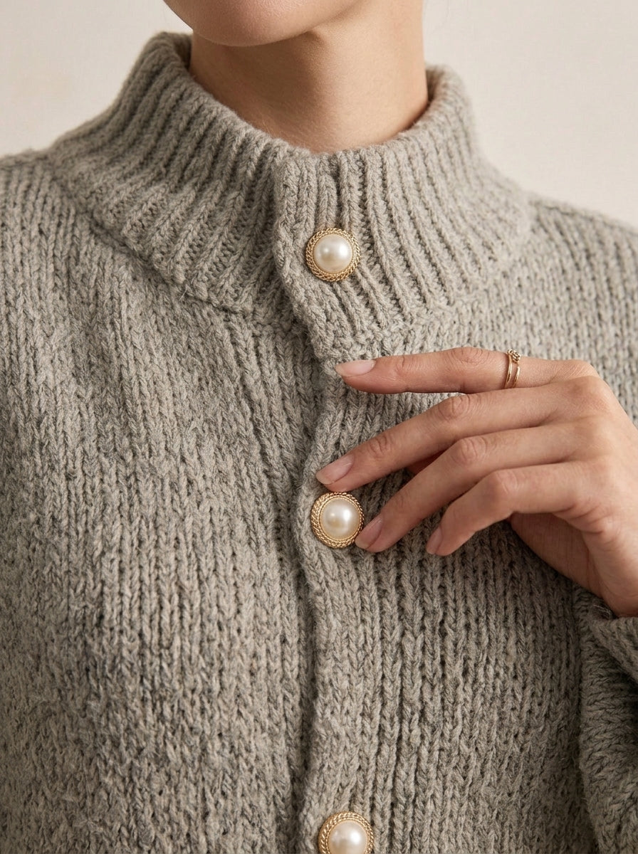 Nora | Cardigan oversize in maglia
