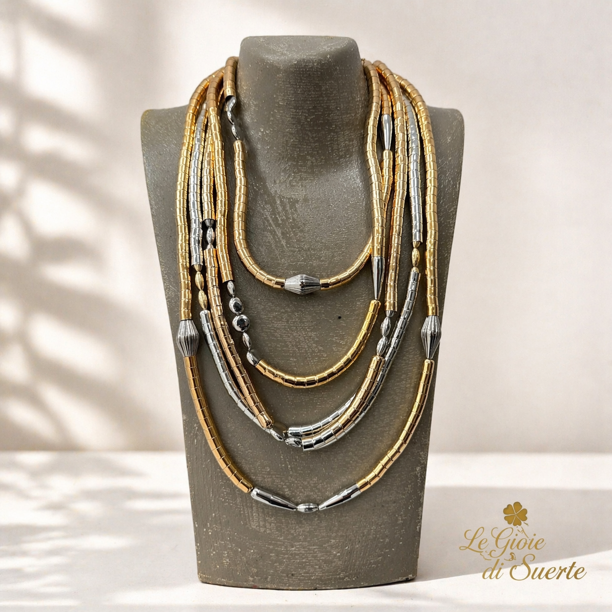 Collana Wendy Silver & Gold