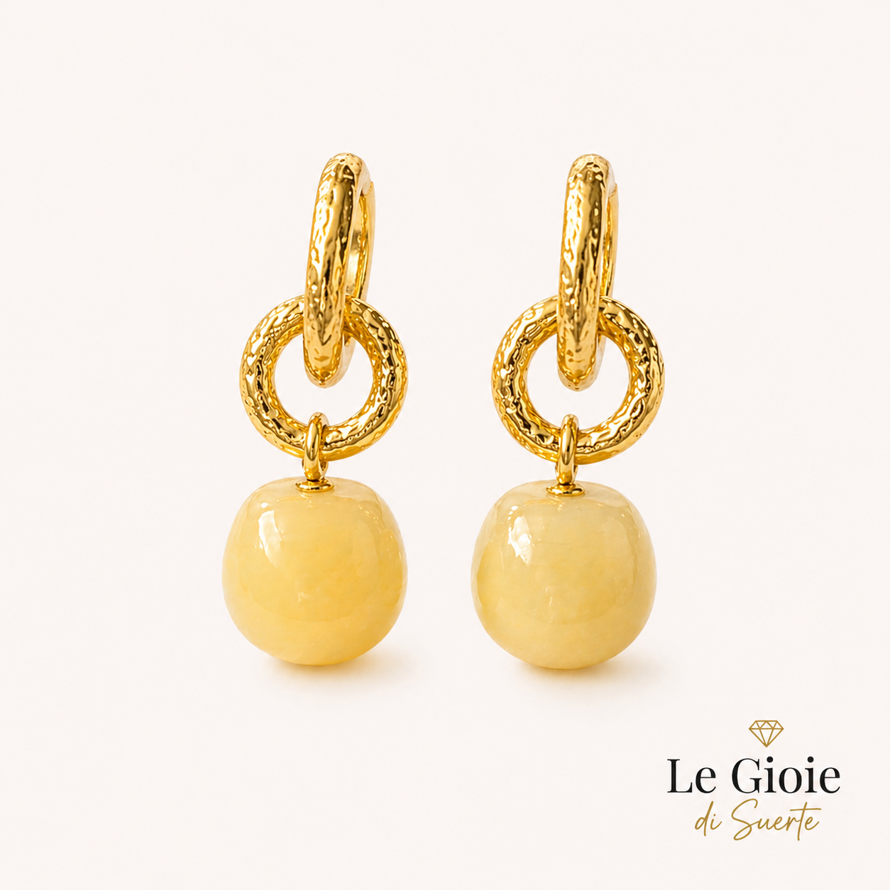 Orecchini Golden Drop