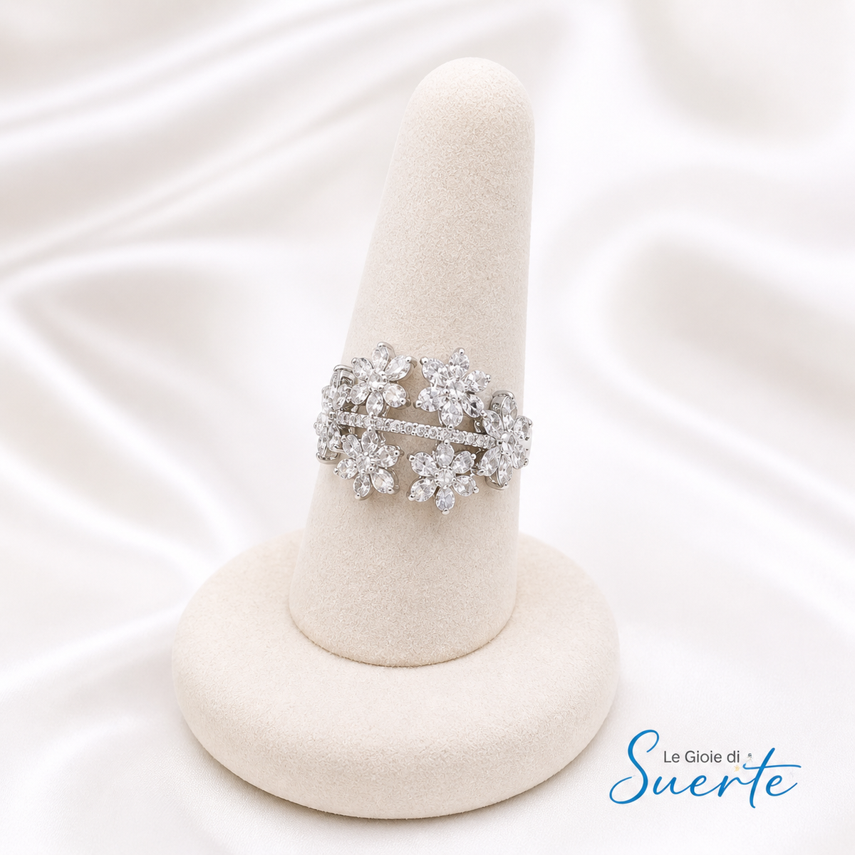 Anello Bloom Royale Crystal