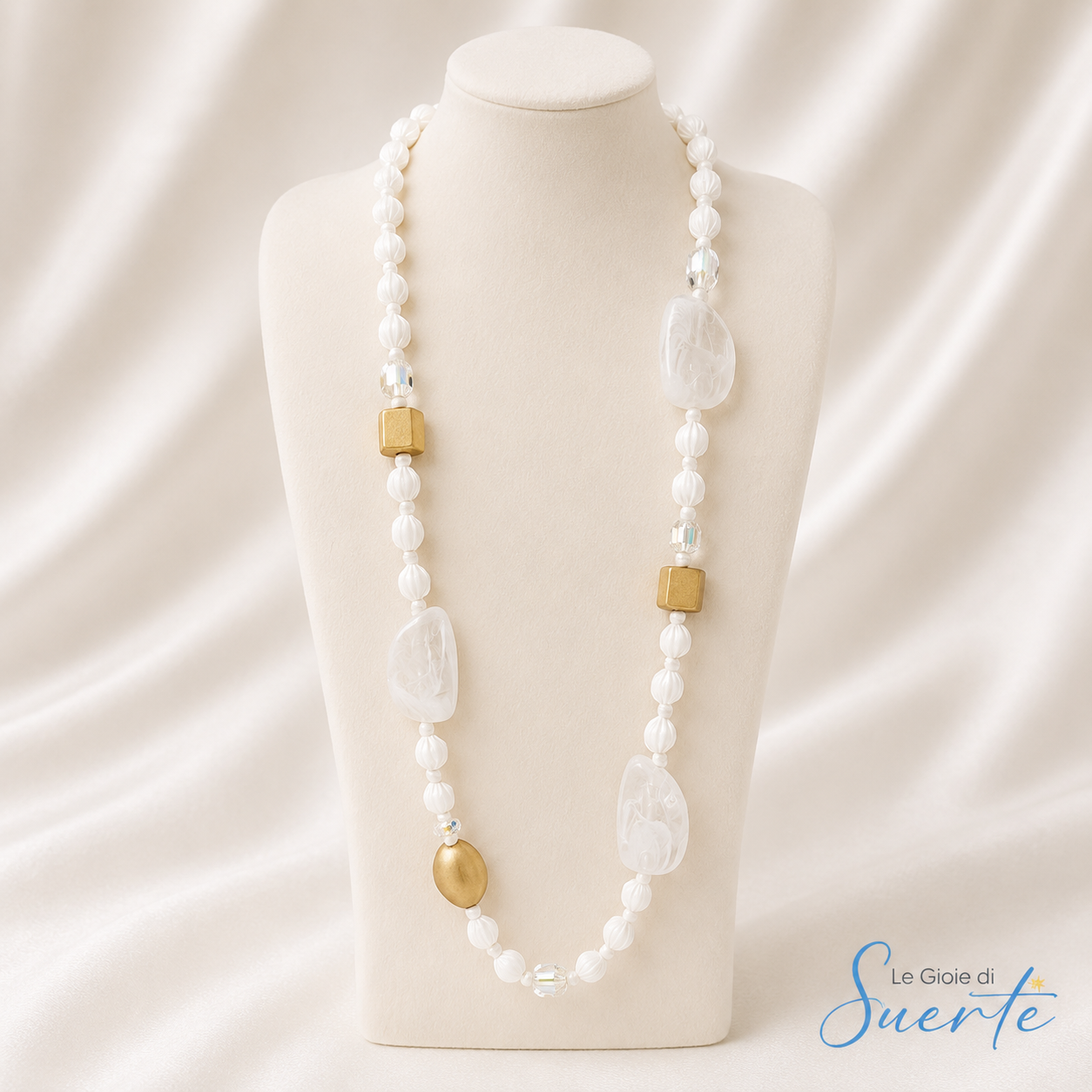 Collana White Pearl
