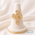 Anello Cuori Lumina Gold
