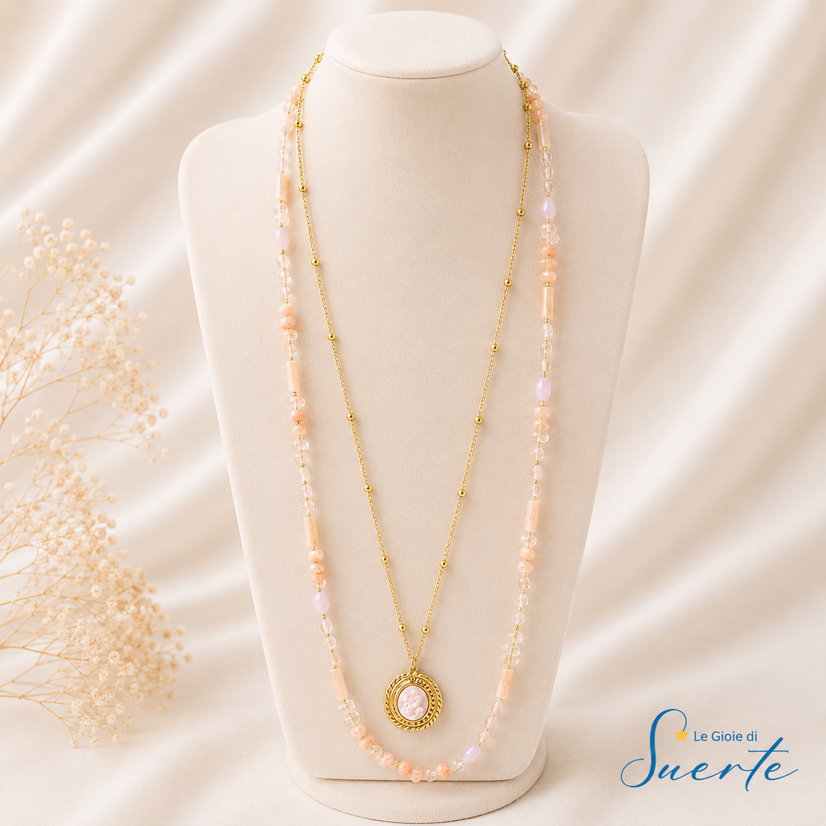 Collana Cameo Turchese Capri ✨🩵
