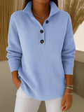 Domenica | Maglione Polo con Scollo a V
