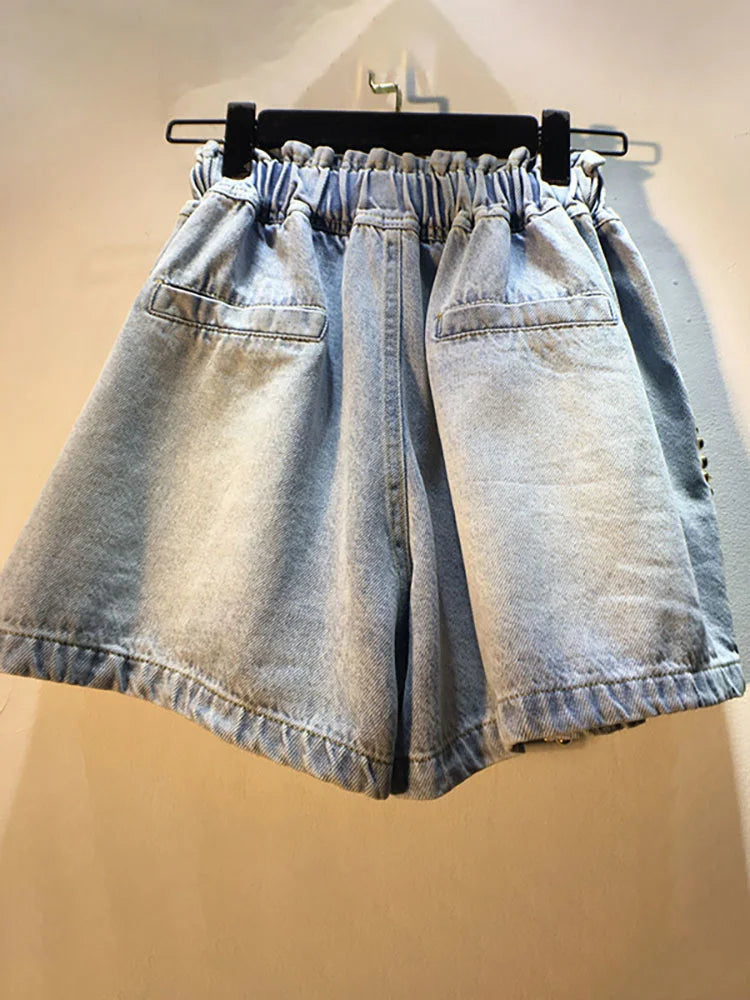 Colorful Sequined Shorts