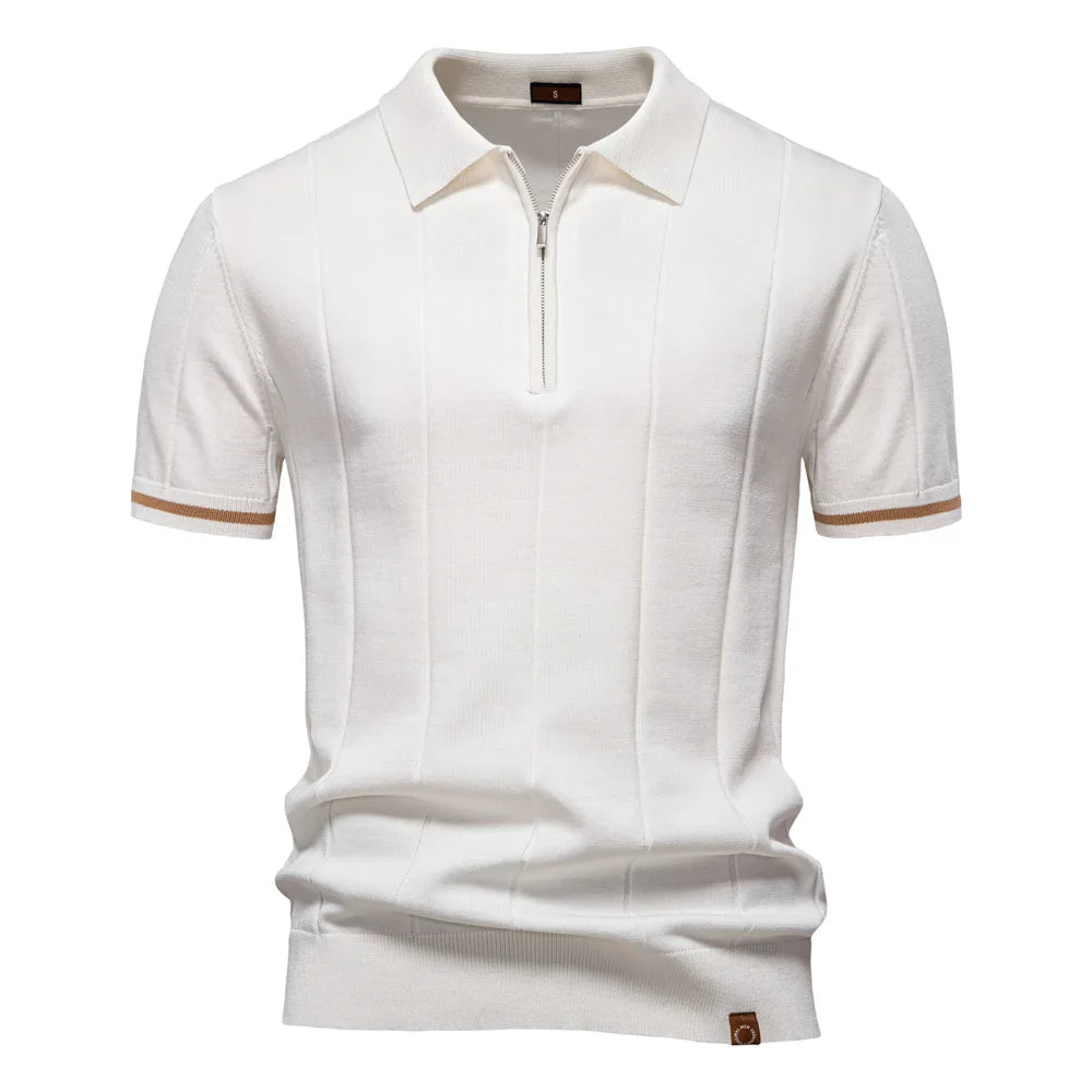 Hudson Zip Polo