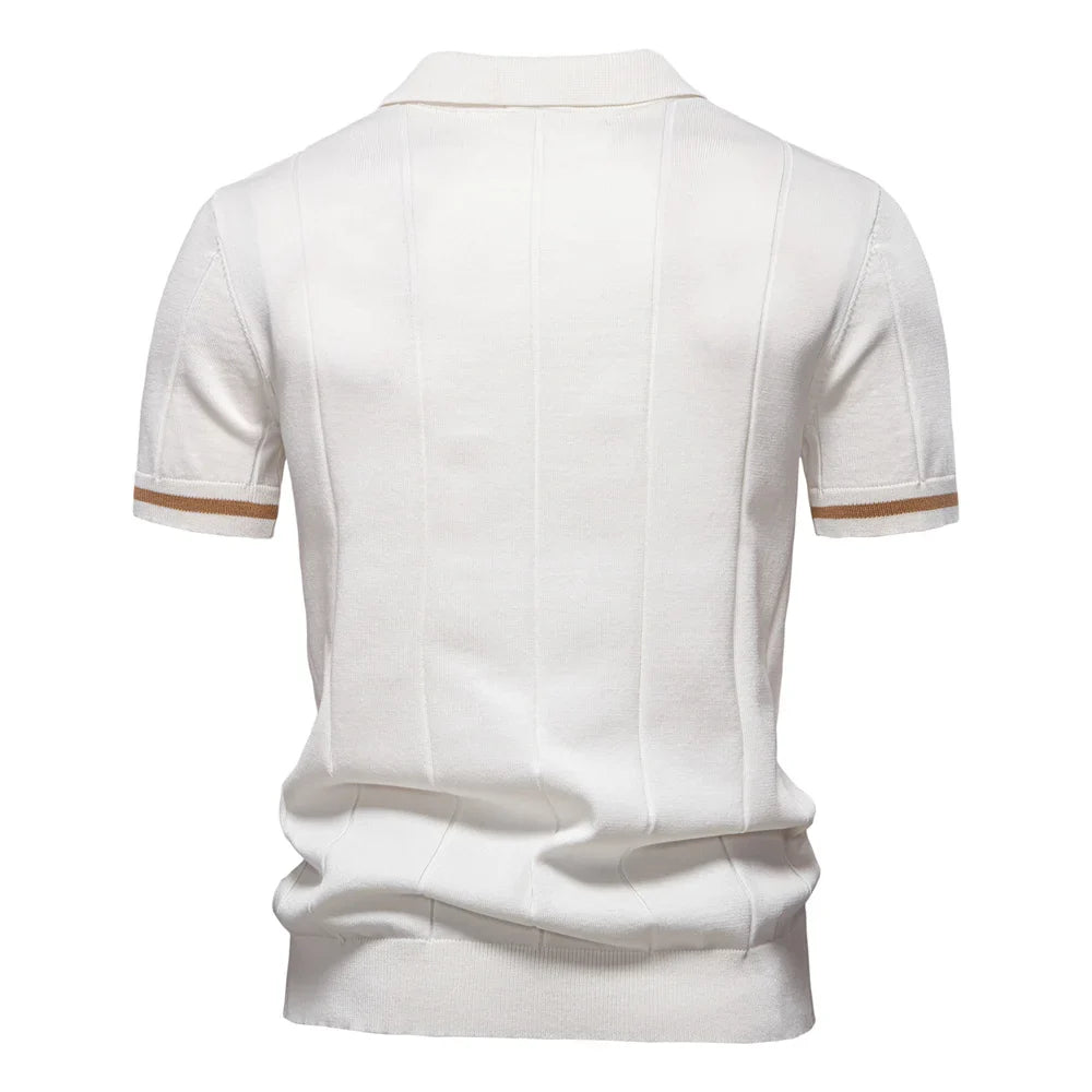 Hudson Zip Polo