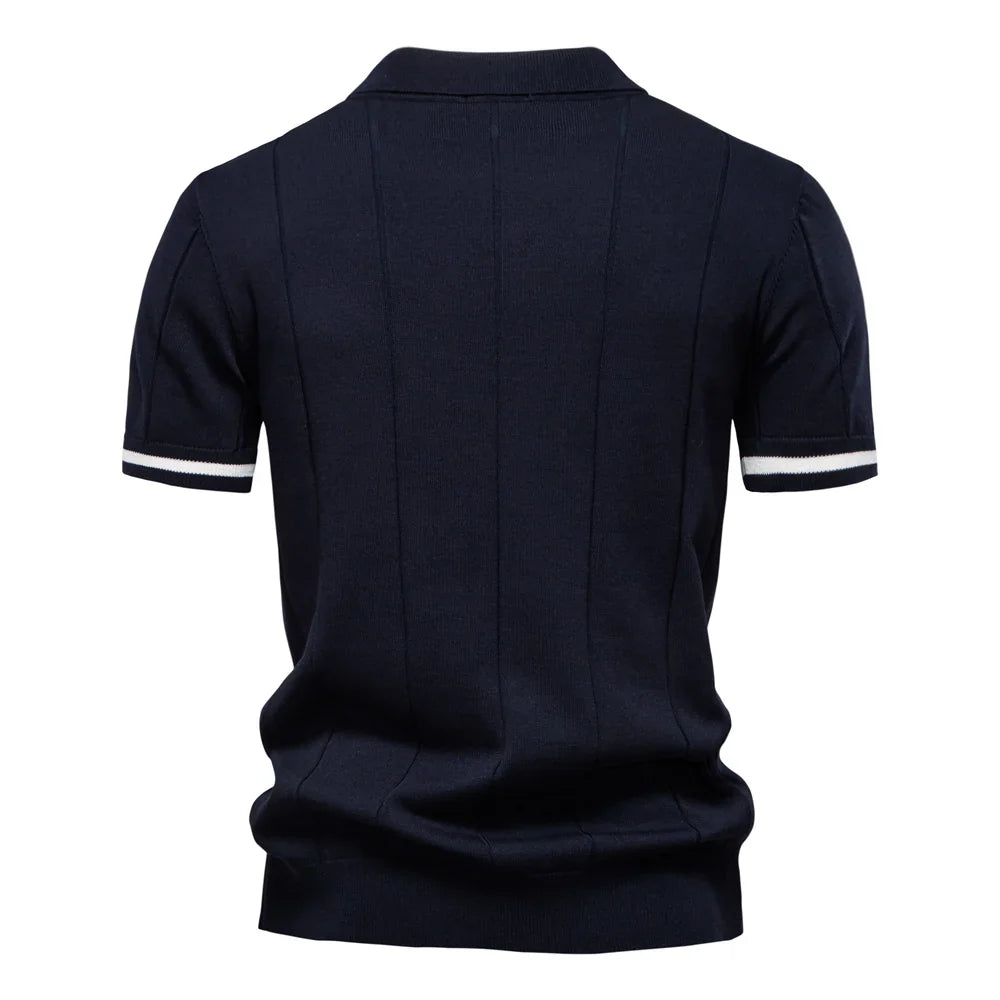 Hudson Zip Polo