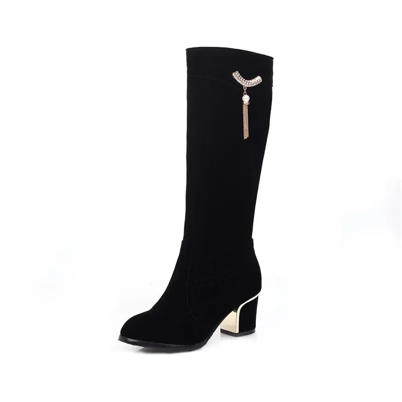 Victoria Knee-High Boots