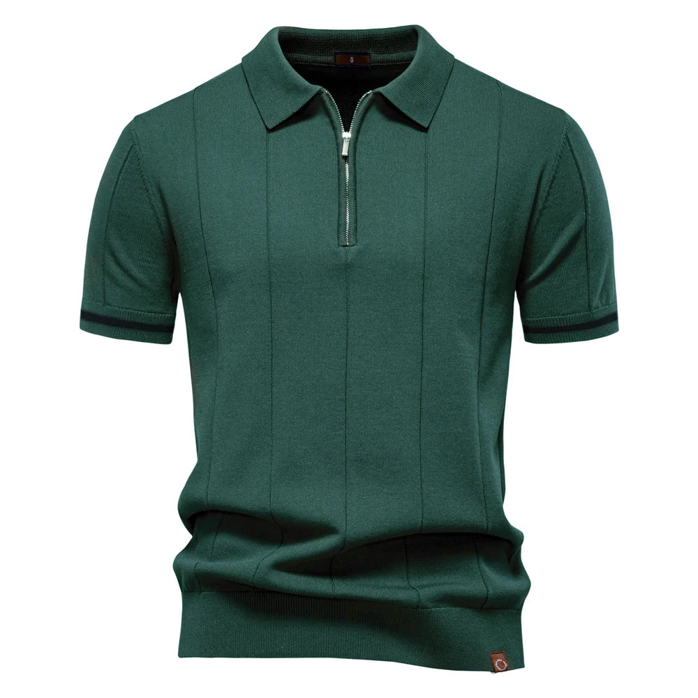 Hudson Zip Polo