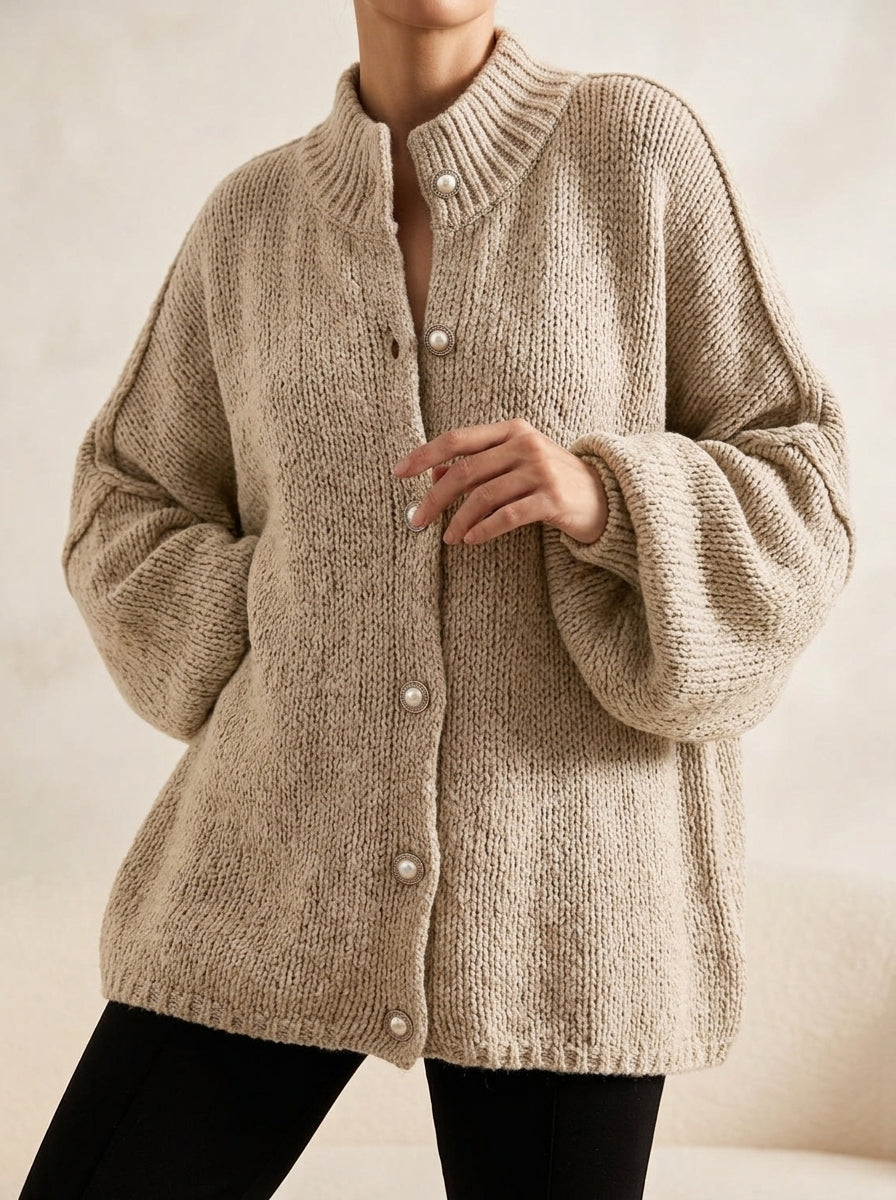 Nora | Cardigan oversize in maglia