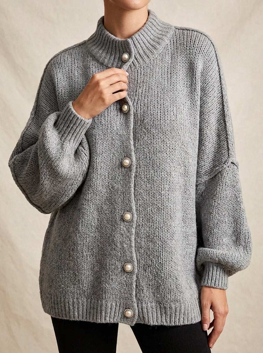 Nora | Cardigan oversize in maglia