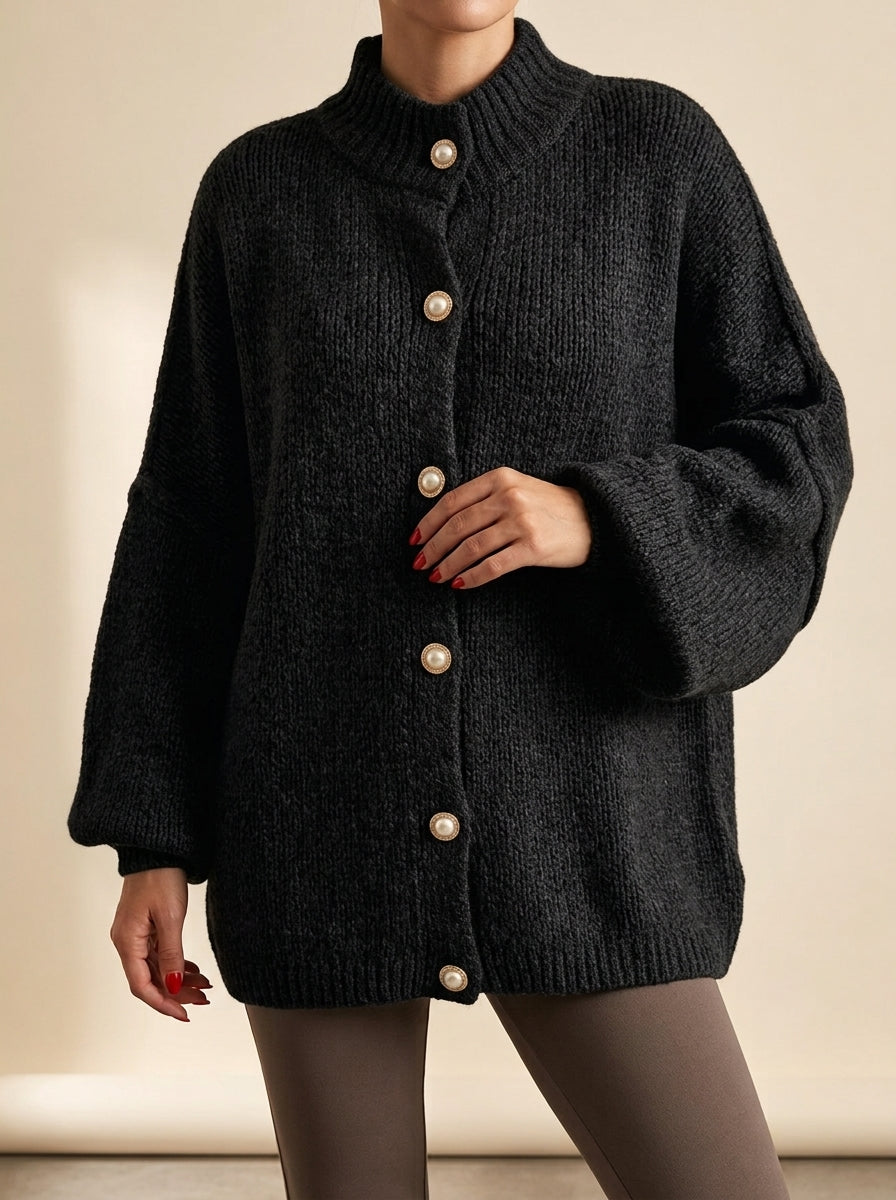Nora | Cardigan oversize in maglia
