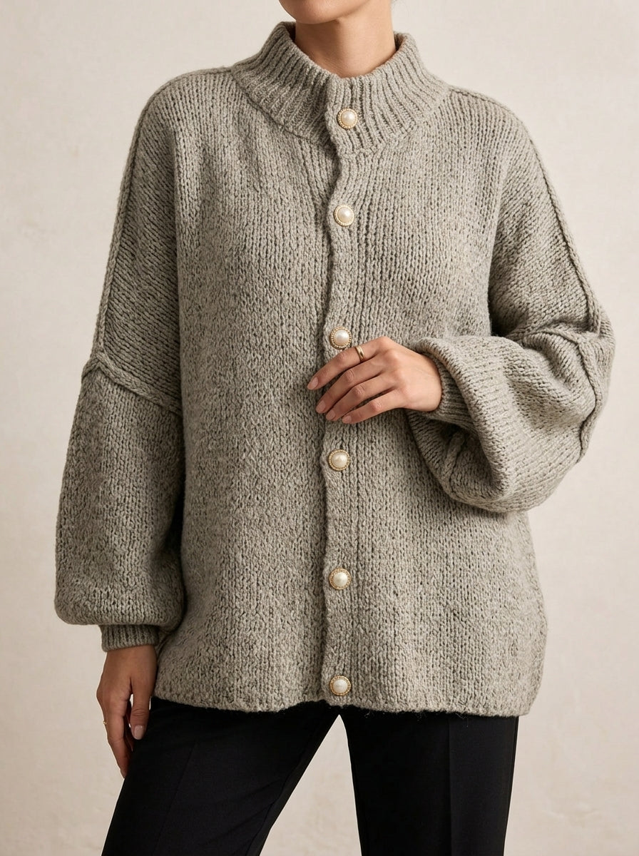 Nora | Cardigan oversize in maglia